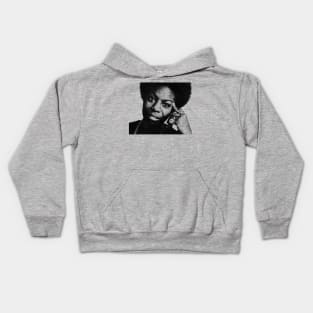 Nina Simone Halftone Kids Hoodie